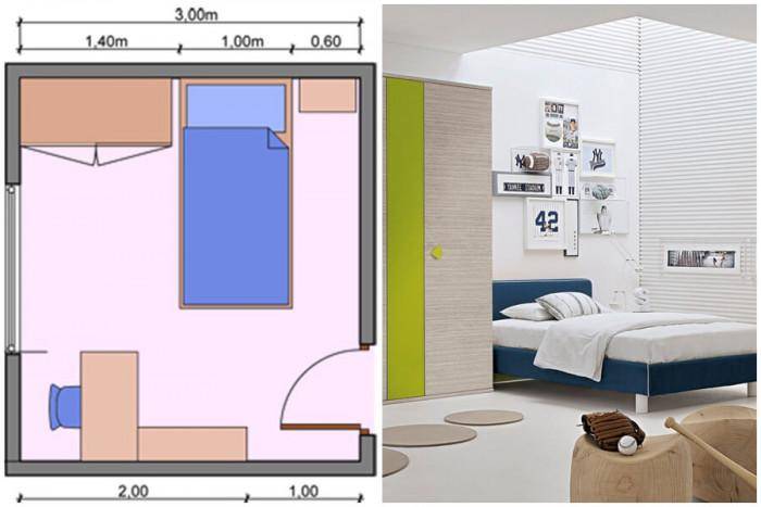 Дизайн спальни 3 на 4: как оформить и обставить небольшую спальню