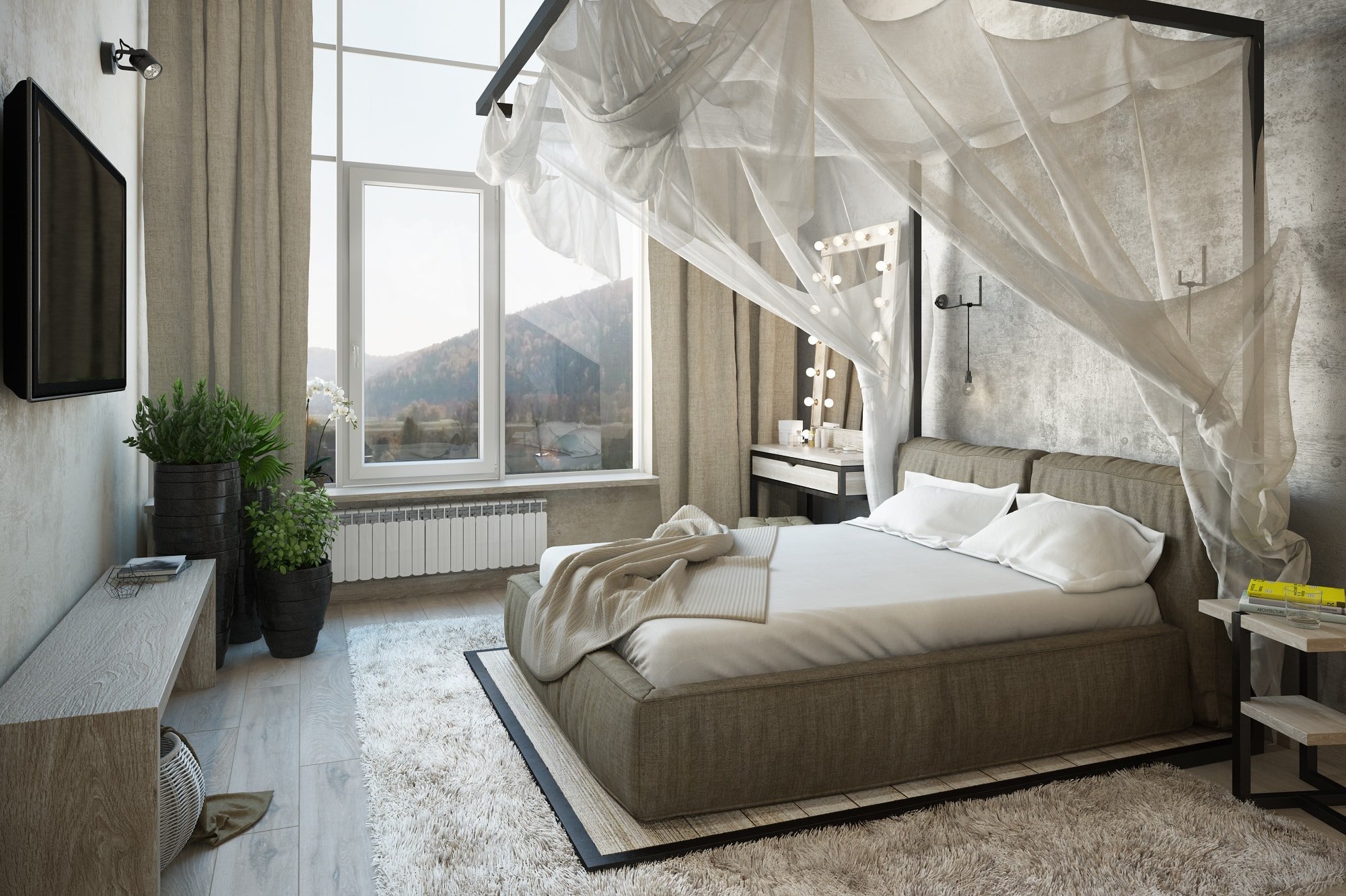 Идеи дизайна спальни 90+ фото интерьеров в 2023 году | дизайн красивых спален