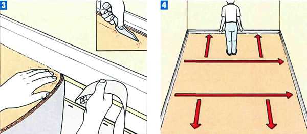Как стелить ковролин - варианты укладки, пошаговая инструкция