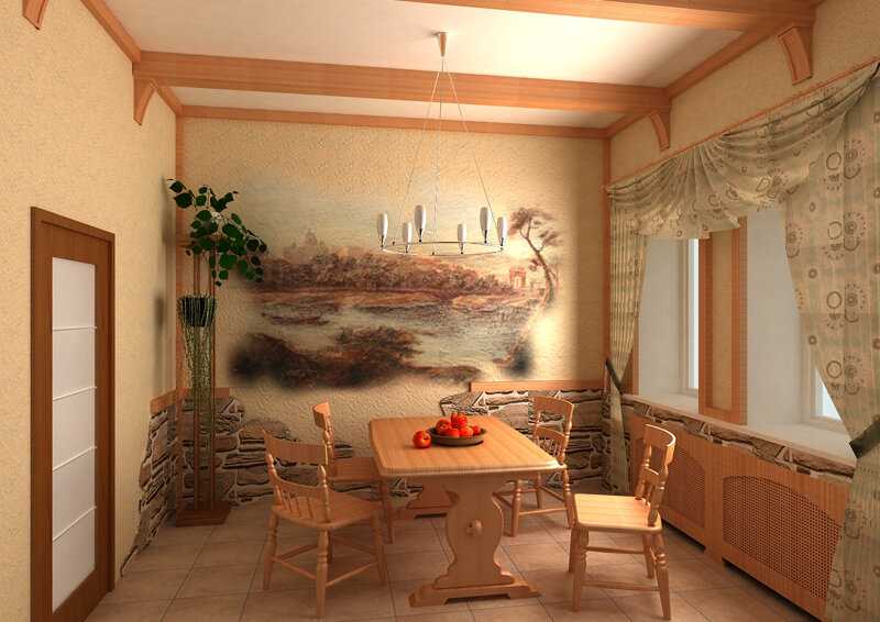 Отделка стен на кухне — дизайн интерьера и варианты оформления стен своими руками (125 фото и видео)
