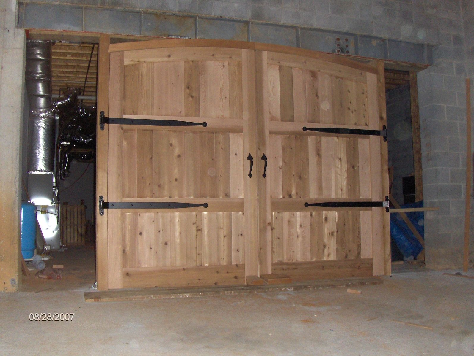 Деревянные ворота для гаража своими руками: как сделать правильно - 1погаражам