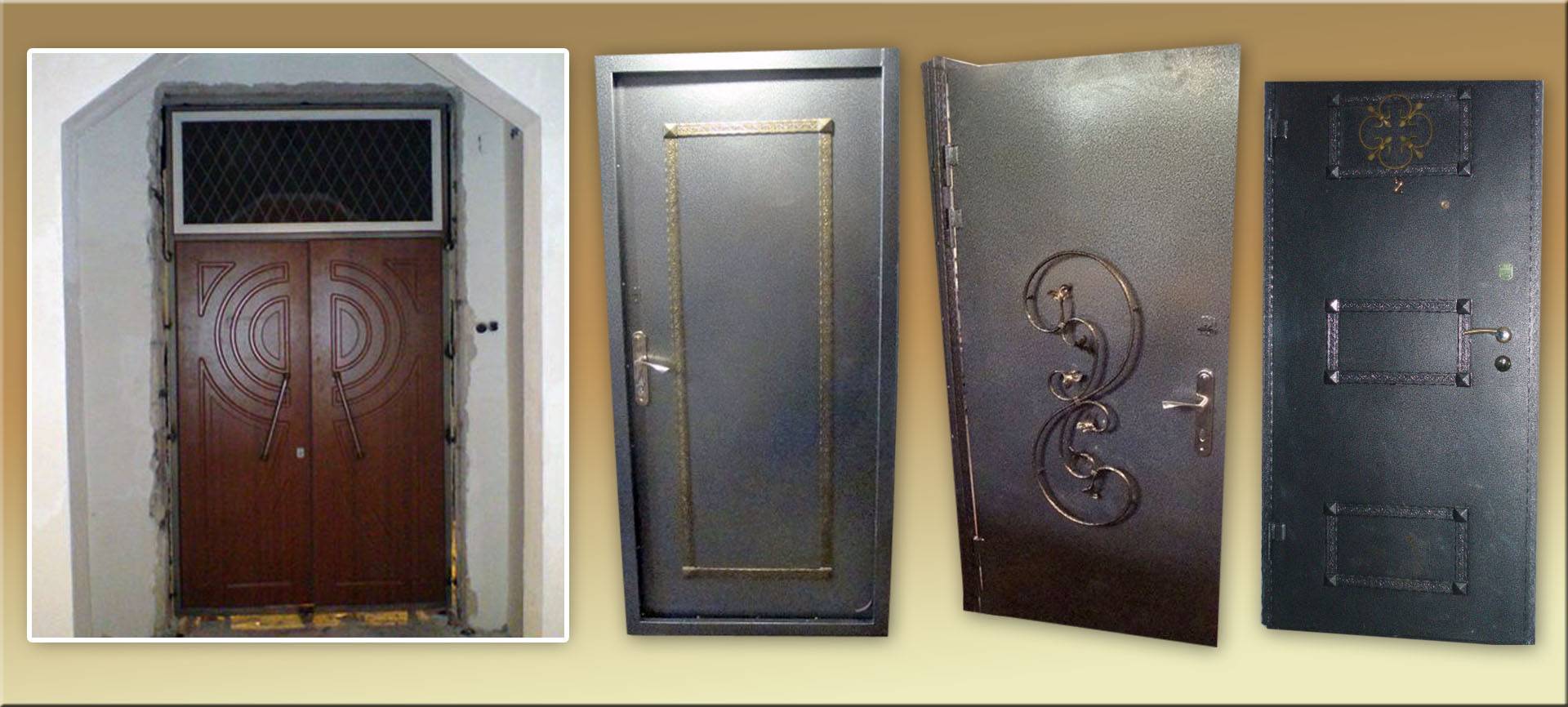 Как изготовить металлическую и железную дверь своими руками. самостоятельное изготовление железных дверей
