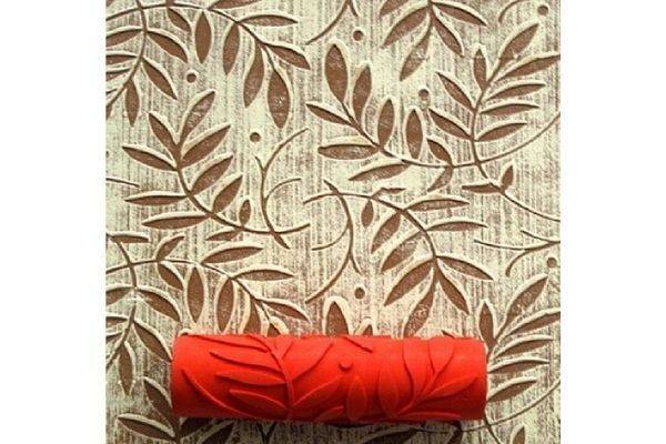 Валики для декоративной покраски стен: тектурный, фигурный, рельефный (фото)