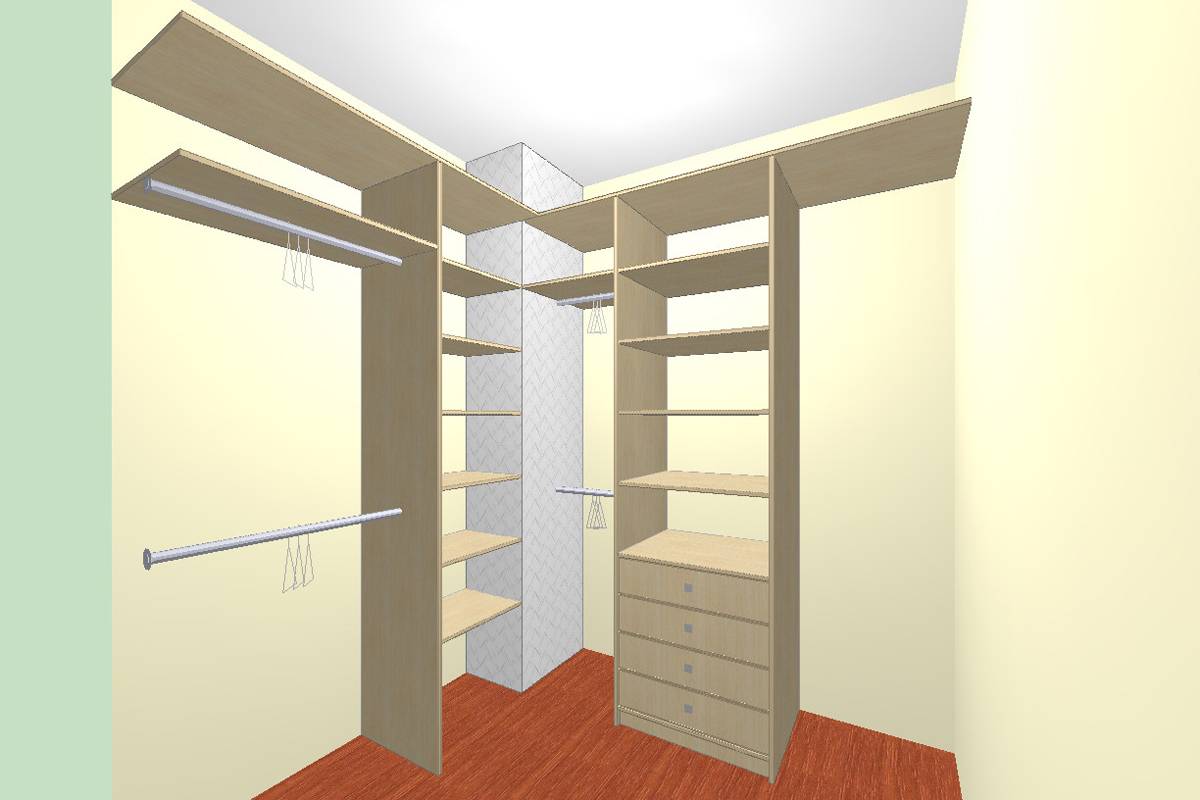 Гардеробная в коридоре: фото дизайна интерьера, примеры небольшого помещения