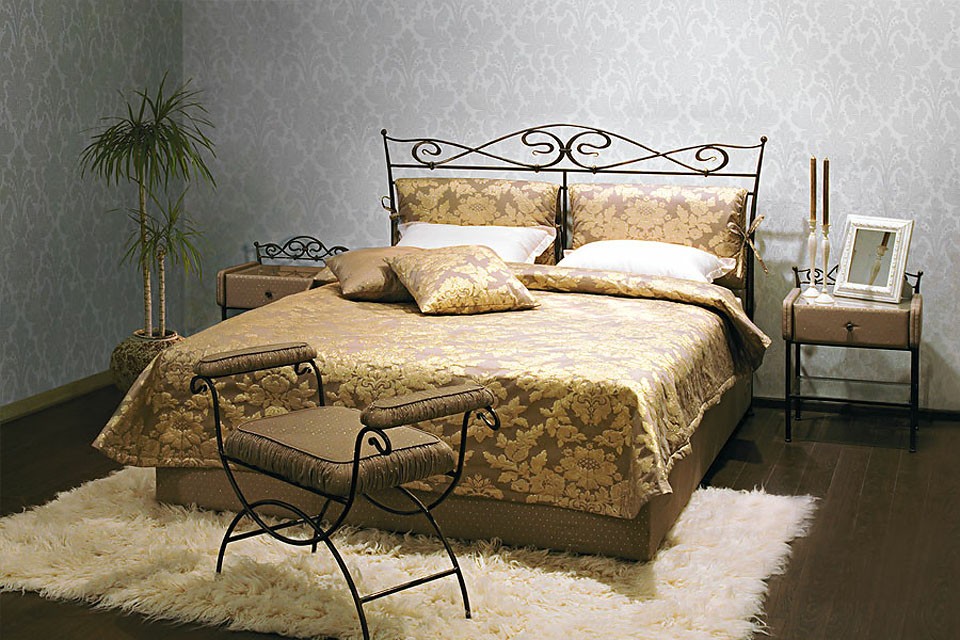 Кованые кровати — фото оригинальных идей для дизайна