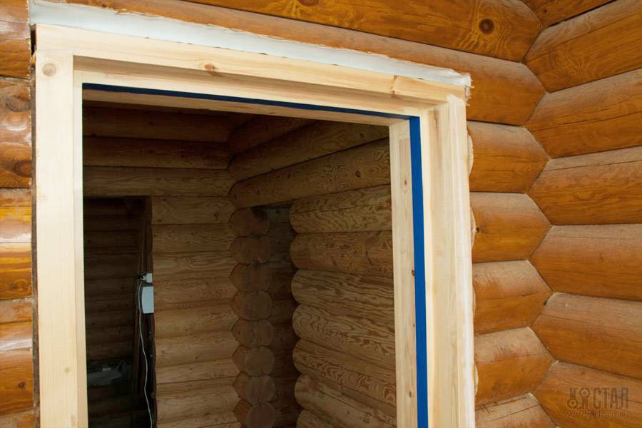 Как правильно поставить дверь в деревянном доме - клуб мастеров