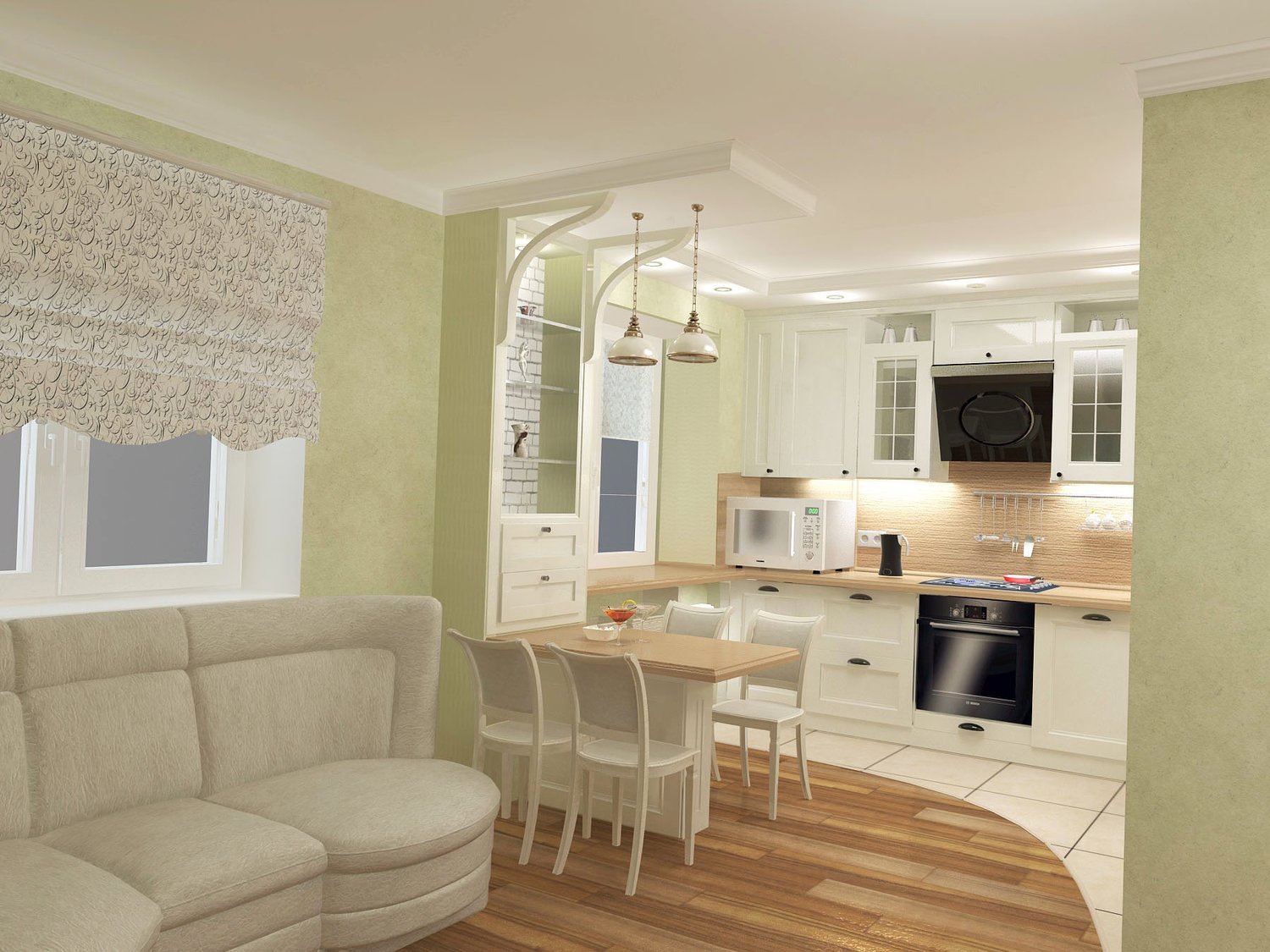 Дизайн кухни-столовой или гостиной-столовой – 100 фото интерьеров