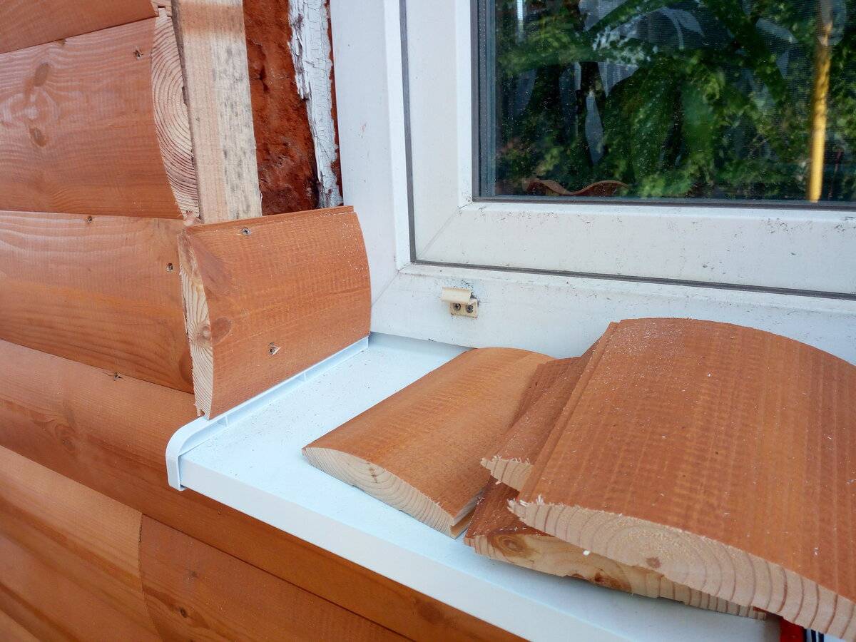 Отделка окон в деревянном доме: установка откосов и подоконников своими руками - легкое дело