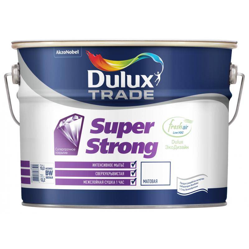 Краска для потолка dulux - преимущества и основные виды