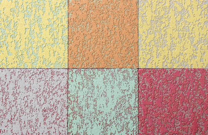 Покраска короеда: выбор краски и способы окрашивания штукатурки в один и два цвета