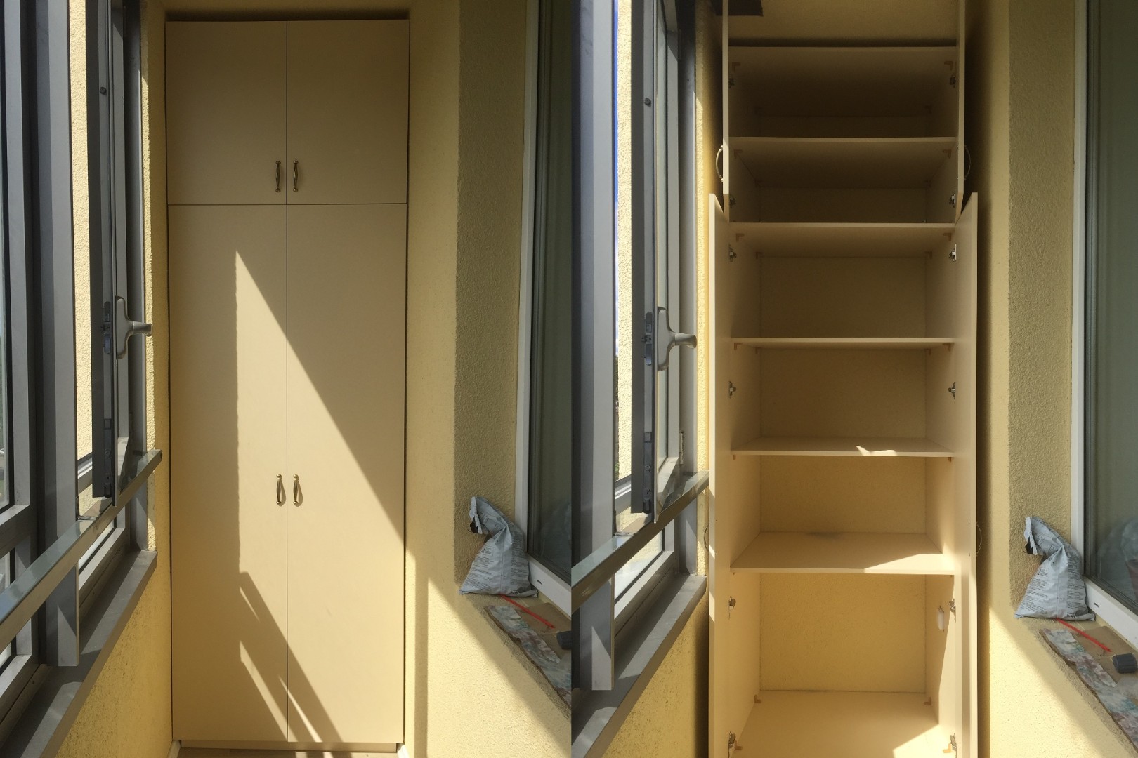 Шкаф на балкон: удачный выбор для практичности и комфорта