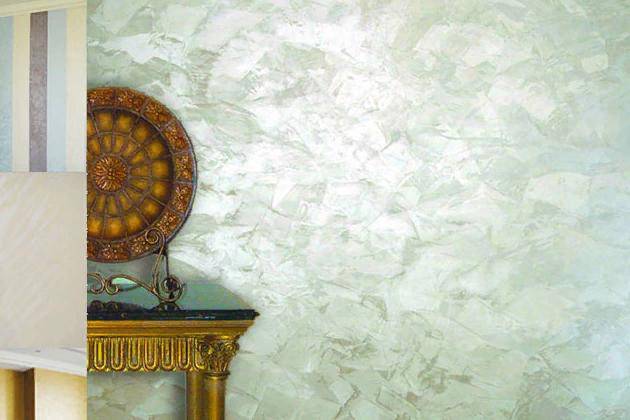 Декоративная штукатурка мокрый шелк (шелковая): нанесение, отделка стен