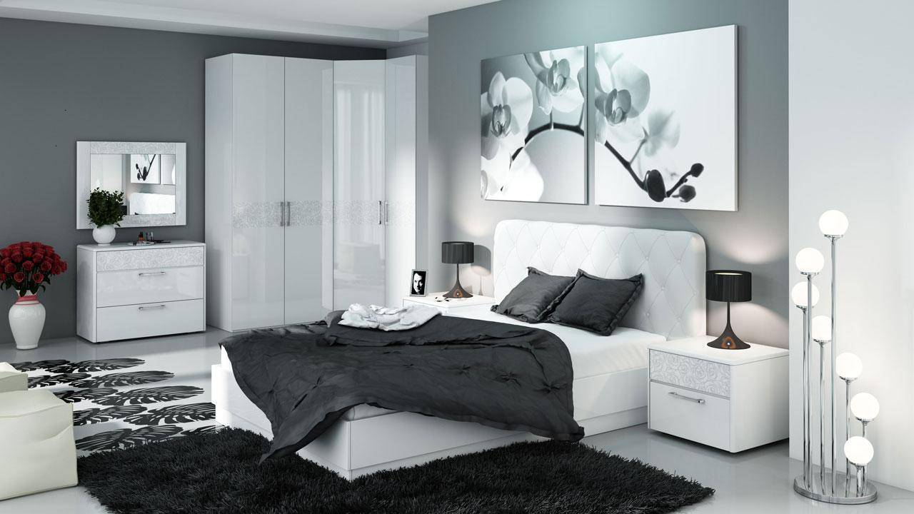Спальня в стиле модерн - романтика прошлого века