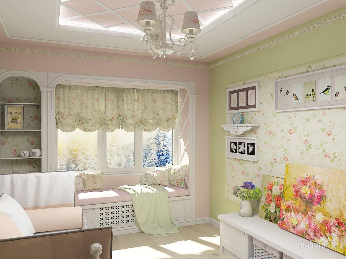 Детская в стиле прованс для девочки или мальчика: интерьер комнаты для девушки и парня подростка