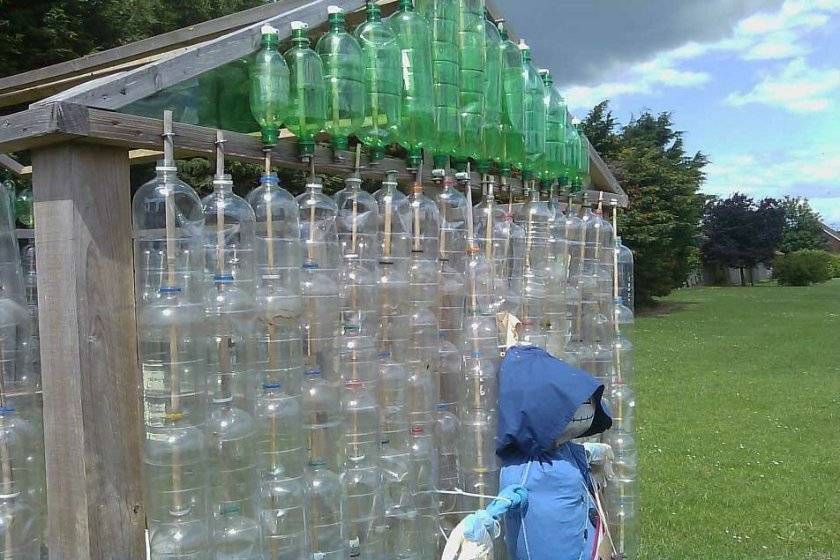 Теплица из пластиковых бутылок своими руками. мастер классы и видео