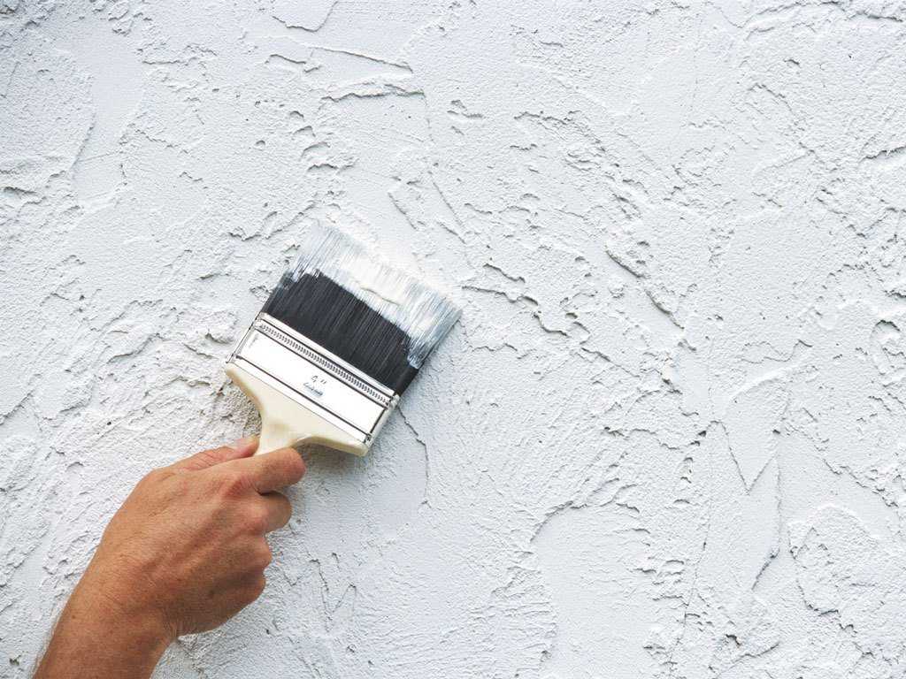 👷фактурная краска для стен: станет ли она достойной заменой одноимённой штукатурки