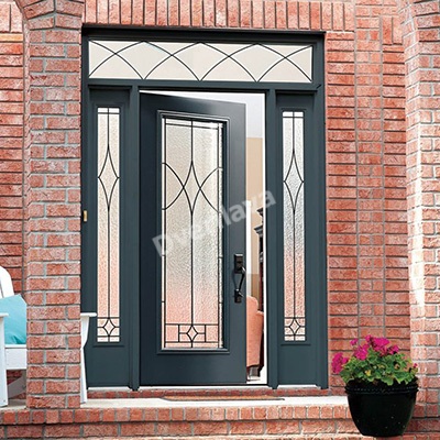 Входные двери со стеклом (66 фото): алюминиевые, стеклянные и пластиковые конструкции для загородного дома, уличные виды