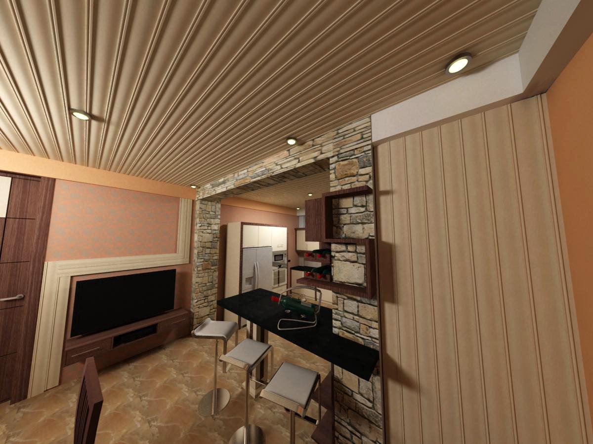 Чем обшить потолок в деревянном доме из бруса: что лучше для частного, материалы и фото