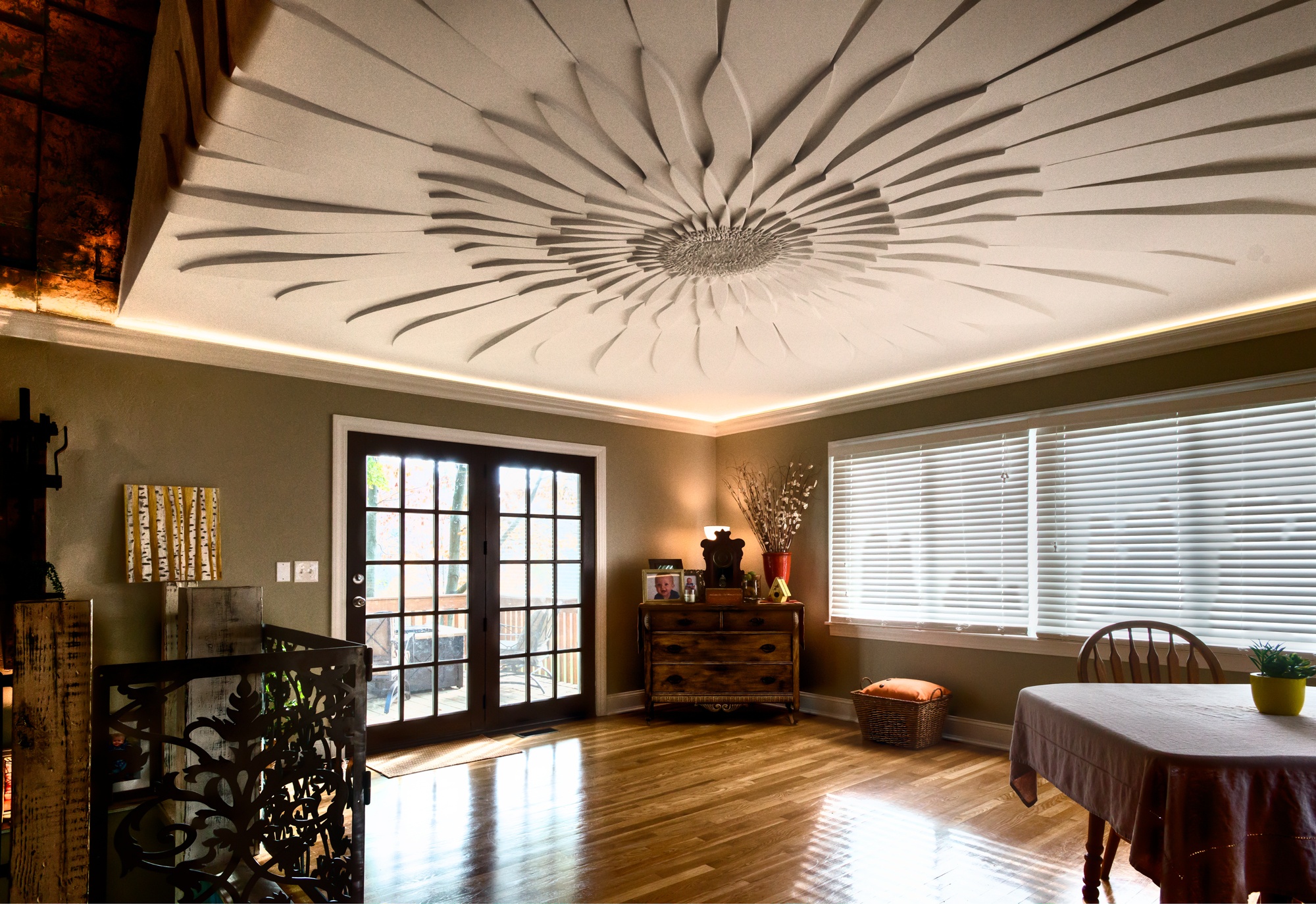 Натяжные потолки (120 фото) - дизайн натяжного потолка в гостиной, кухне, ванной и спальне - houser.su