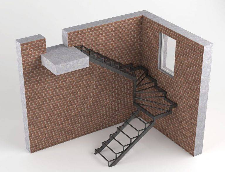Снип по лестницам и лестничным площадкам - всё о пожарной безопасности