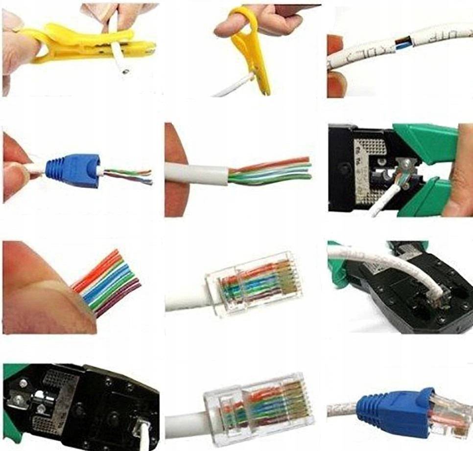 Распиновка сетевого кабеля и обжим | как сделать компьютер