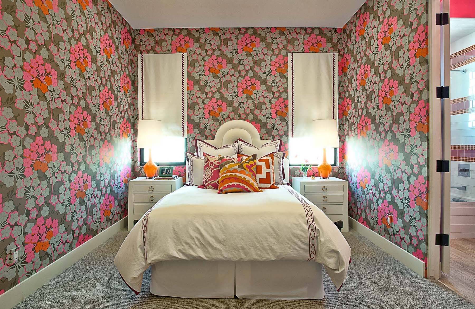 Комбинирование обоев в спальне: идеи, сочетания цветов, как скомбинировать обои в спальне